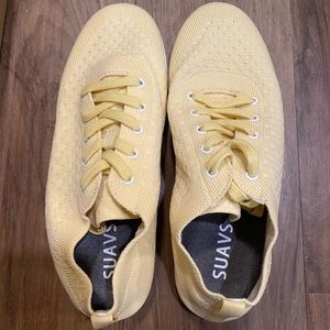 SUAVS The Zilker Butter Knitted Sneaker